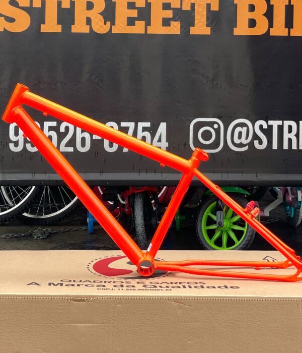 QUADRO SAMY ARO 26 REDUZIDO LARANJA NEON