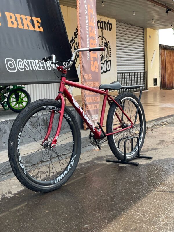 Bicicleta aro 26 montadinha bh vermelha - Imagem 2