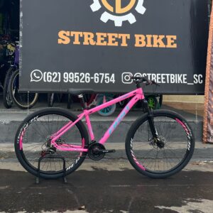 Bicicleta aro 29 mountain bike rosa