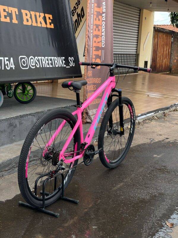 Bicicleta aro 29 mountain bike rosa - Imagem 2