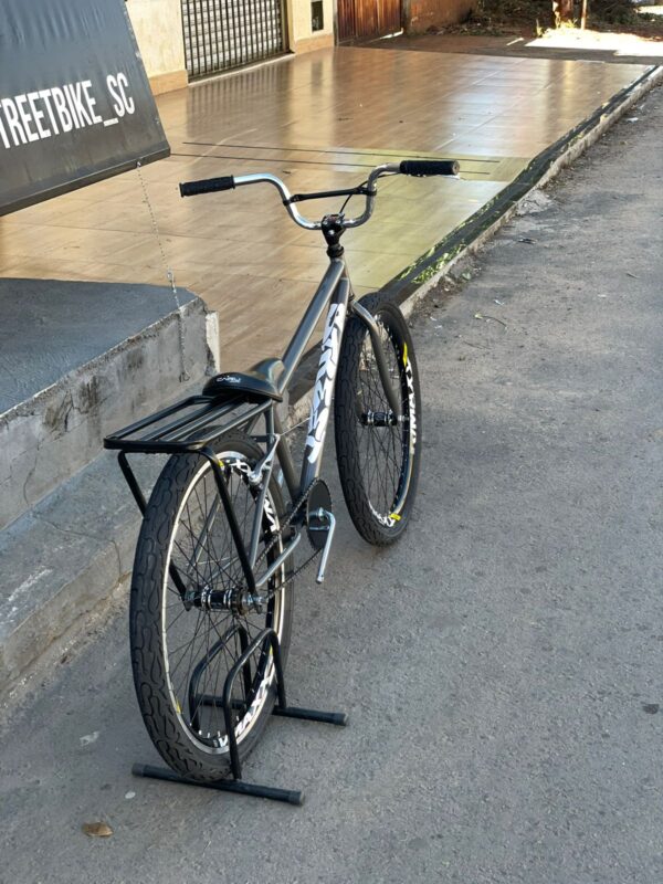Bicicleta montadinha bh aro 26 reduzida grafite - Imagem 3