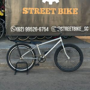 Bicicleta montadinha bh aro 26 reduzida cinza