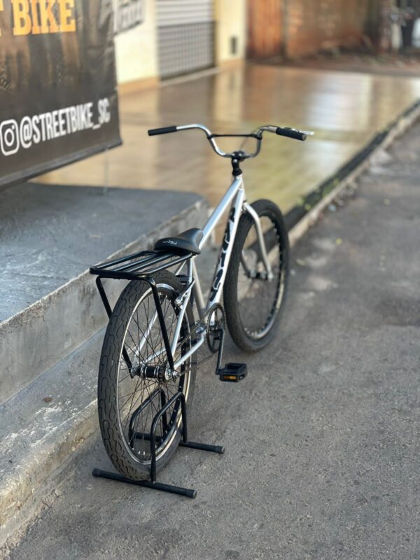 Bicicleta montadinha bh aro 26 reduzida cinza - Imagem 3