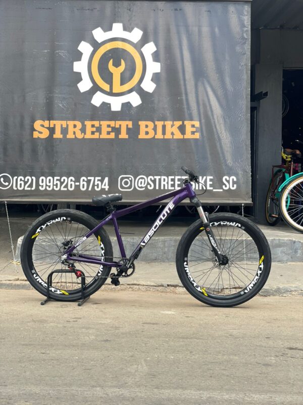 Bicicleta aro 26 absolute nero 5 roxo