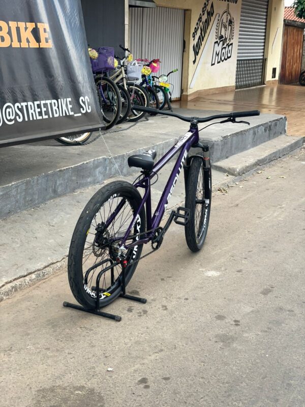 Bicicleta aro 26 absolute nero 5 roxo - Imagem 3