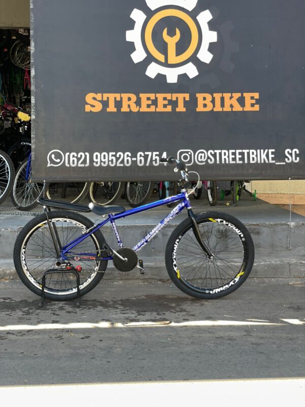 Bicicleta montadinha bh PREMIUM 26 COM CUBO BARULHENTO AZUL