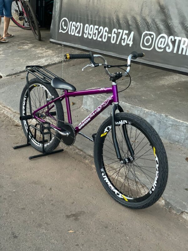 Bicicleta montadinha bh PREMIUM 26 COM CUBO BARULHENTO ROXA