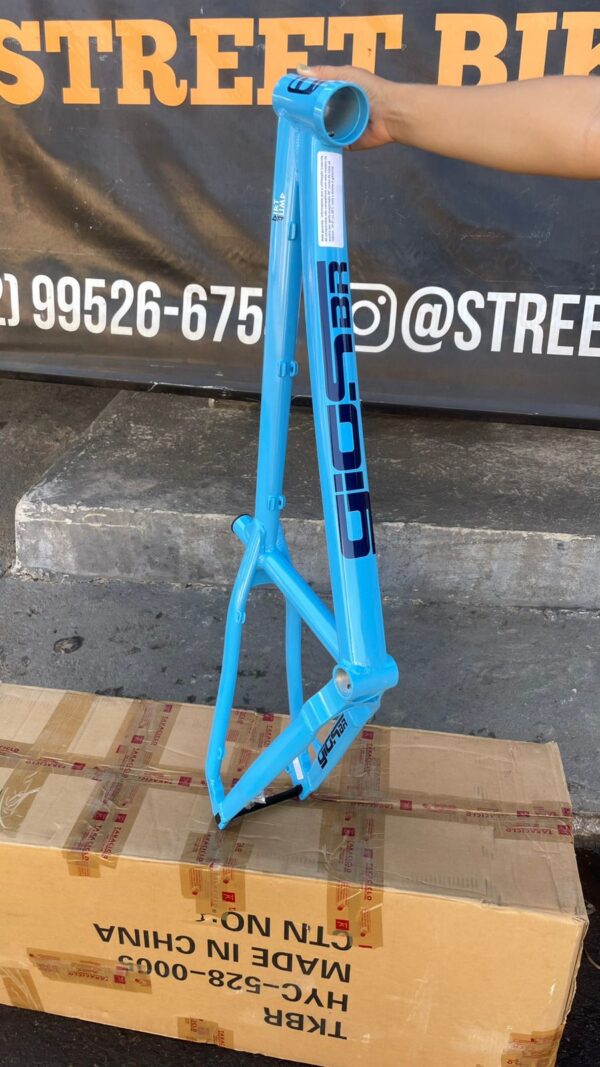 Quadro gios aro 26 DIRT JUMP (DJ) azul bb - Imagem 2