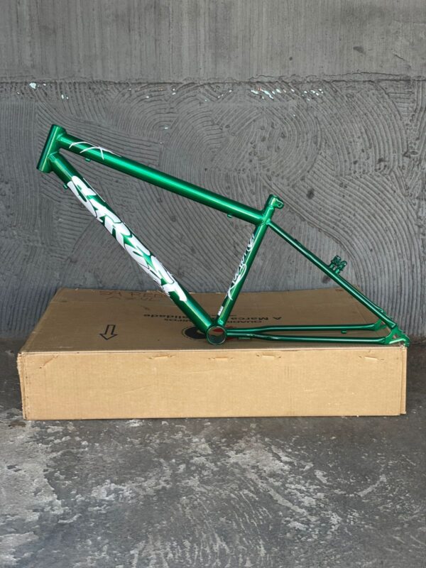 Quadro aro 26 reduzido samy adesivado verde