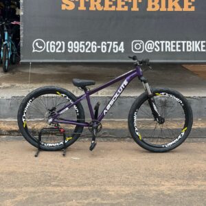 BICICLETA ARO 26 ABSOLUTE NERO 5 TAMANHO 15 ROXA