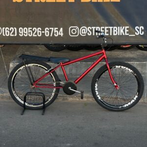 Bicicleta montadinha bh aro 26 reduzida vermelha