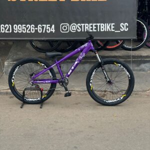 BICICLETA GTA REBEL ARO 26 COM CUBO BARULHENTO ARO 26 ROXA