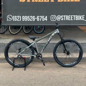 BICICLETA ARO 26 ABSOLUTE NERO 5 TAMANHO 15 CINZA