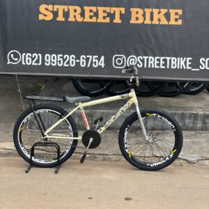 MONTADINHA BH RETA ARO 24 BEGE PERSONALIZADA